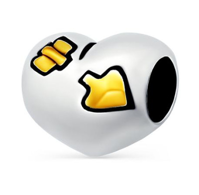 3405032153 Серебряный шарм-подвеска