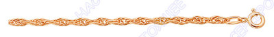 Цепь с золочением