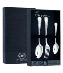 Серебряный столовый набор на 1 персону «Элегант»