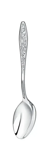 1190НБ01801 Серебряный столовый набор из трёх предметов «Морозко»