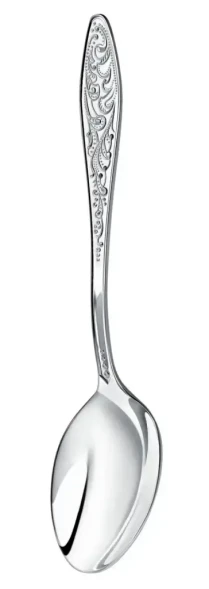 1190НБ01801 Серебряный столовый набор из трёх предметов «Морозко»