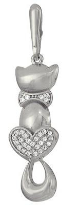 3207032944л Серебряная подвеска