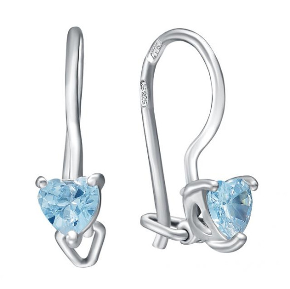 94020586 Серебряные серьги