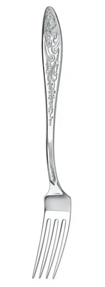 1443НБ02801 Набор из 6 серебряных столовых вилок «Морозко»
