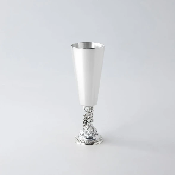 577РМ00801 Серебряная рюмка «Рыбка»