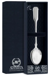 Серебряная чайная ложка «Русская»