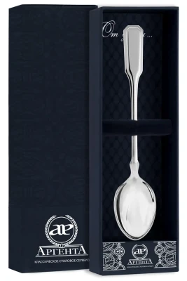 Серебряная чайная ложка «Русская»