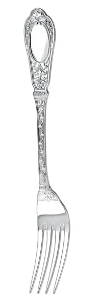 1254ВЛ01801 Серебряная столовая вилка "Фамильная"