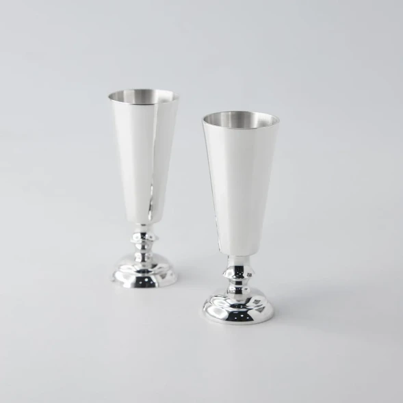 090НБ00801 Набор серебряных рюмок №2 из 2 предметов