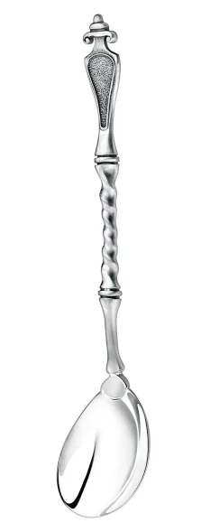 547НБ03806 Серебряный чайный набор «Тетерев» с чернением