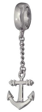 3407031824 Серебряный шарм-подвеска