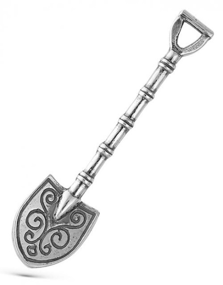 930759 Серебряная ложка-загребушка
