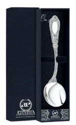 Серебряная ложка для сахара "Фамильная"