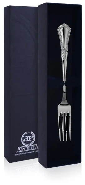 043ВЛ02801 Серебряная десертная вилка «Фаворит»