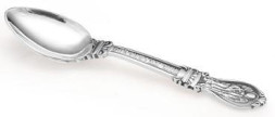 Серебряная детская ложка «Спаси и Сохрани»