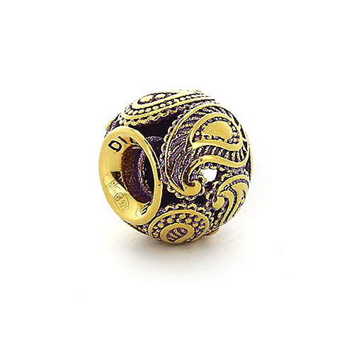 05-03571 Серебряный шарм-подвеска «Восточный мотив»