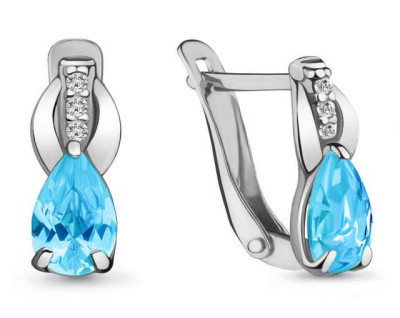 Серебряные серьги