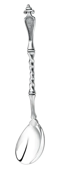 548НБ03806 Серебряный чайный набор «Куница» с чернением