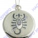 10130032Н05 Медальон «Знак Зодиака Скорпион» с чернением