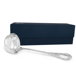 Серебряная разливательная ложка "Фамильная"