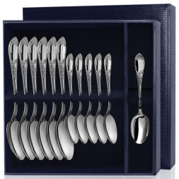 Серебряный столовый набор "Престиж" на 6 персон (12 предметов)