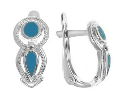 Серебряные серьги