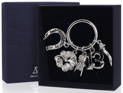 Серебряный брелок «На удачу»