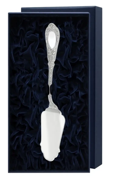 1651ЛП11801 Серебряная лопатка для пирожного "Фамильная"