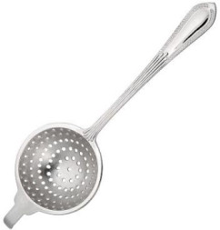 Серебряное ситечко для чая «Ампир»