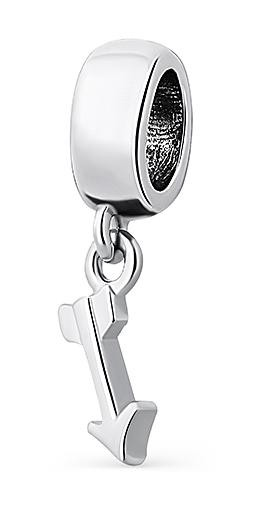 3407032222 Серебряный шарм-подвеска