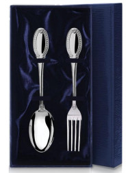 Серебряный столовый набор на 1 персону «Император»