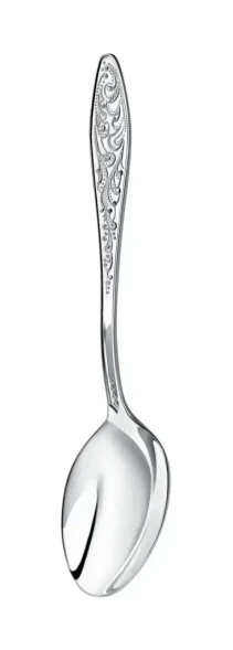 195НБ02801 Серебряный десертный набор «Морозко» на 1 персону (3 предмета)