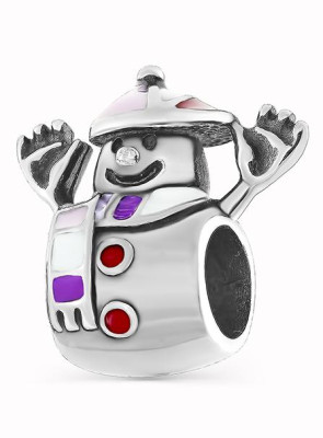 3621030357 Серебряный шарм-подвеска