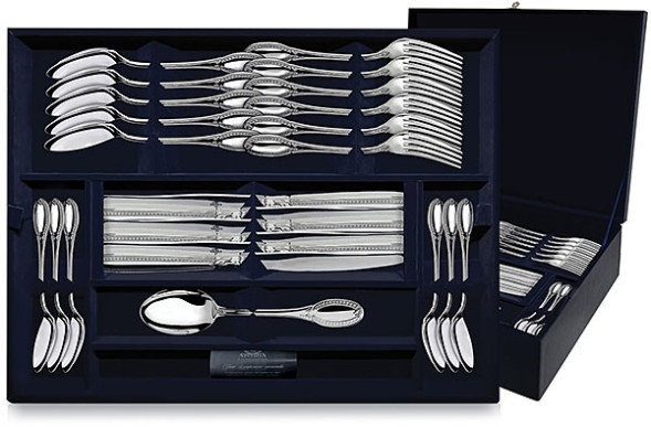 7952 Серебряный десертный набор «Император» 48 предметов