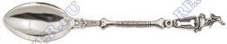 Серебряная чайная ложка «Собачка»