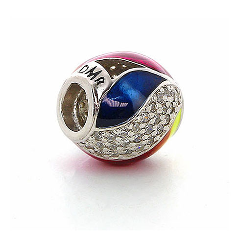 05-0250 Серебряный шарм-подвеска «Карамелька»