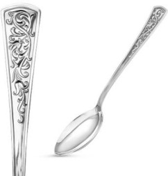 Серебряная столовая ложка «Стиль» с чернением