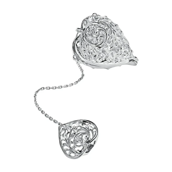 784СЧ03801 Серебряное ситечко «Амур»