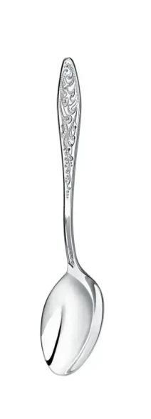 092НБ02801 Серебряный десертный набор «Морозко» на 6 персон (24 предмета)