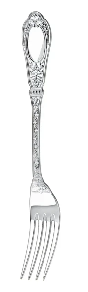 1576НБ02801 Серебряный десертный набор "Фамильный" на 6 персон (6 предметов)