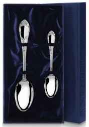 Серебряный столовый набор "Престиж" на 1 персону (2 предмета)