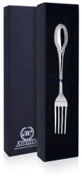 Серебряная десертная вилка «Престиж»