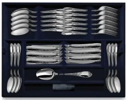 Серебряный десертный набор «Престиж» 24 предмета