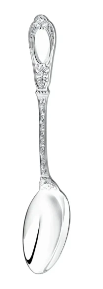 1587НБ02801 Серебряный десертный набор "Фамильный" на 6 персон (6 предметов)