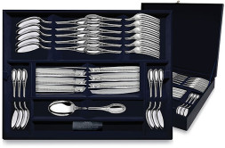 Серебряный десертный набор «Император» 24 предмета