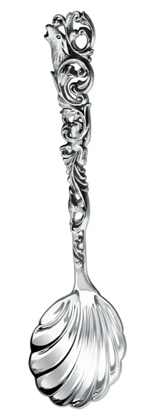 958НБ03806 Серебряный набор для чая « Охотничий» с чернением