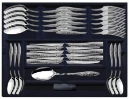 Набор столовый "Морозко" на 6 персон в подарочном футляре