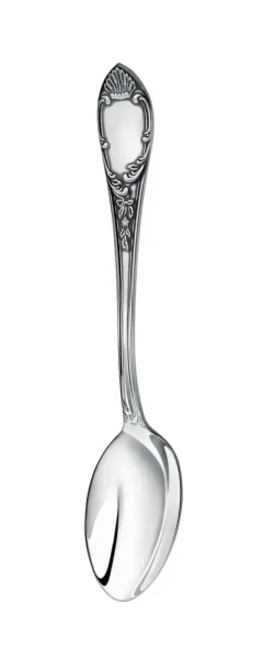 205ЛЖ07806 Серебряная кофейная ложка «Престиж» с чернением