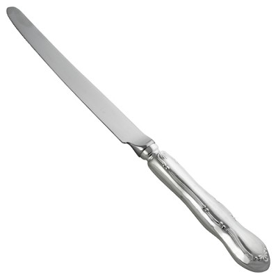930292 Серебряный столовый нож «Вензель»