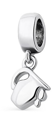 Серебряный шарм-подвеска